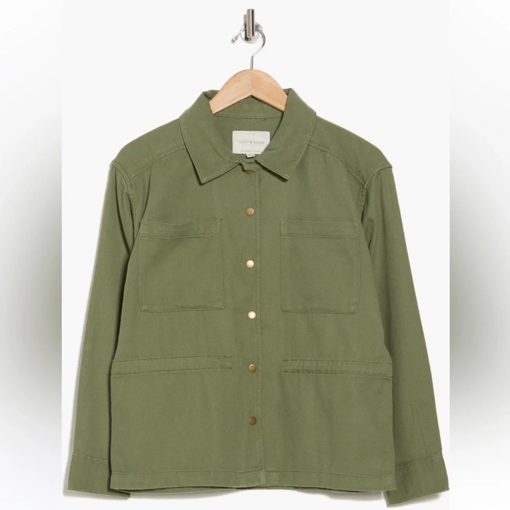 Lucky Brand Twill Jacket - Picture 3 of 6